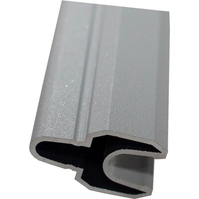 GroJa Solid Stecksystem Lisenenprofil Silbergrau 180 cm GroJa Solid Stecksystem Lisenenprofil Silbergrau 180 cm