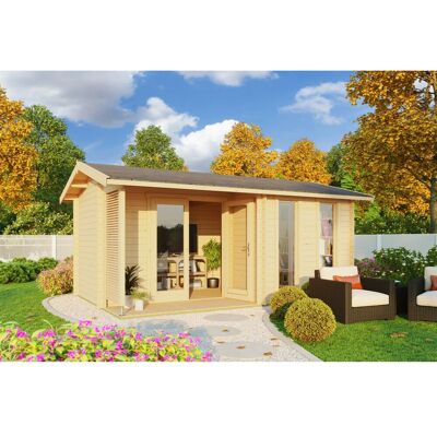 LASITA MAJA Riverside Gartenhaus - Holz, Doppeltür, 540x250 cm LASITA MAJA Riverside Gartenhaus - Holz, Doppeltür, 540x250 cm