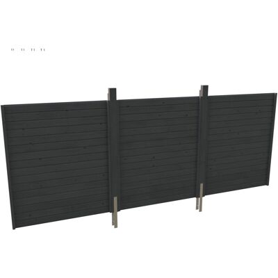 SKANHOLZ Holz-Wandpaneel - 550x200cm - Carport-Wand SKANHOLZ Holz-Wandpaneel - 550x200cm - Carport-Wand