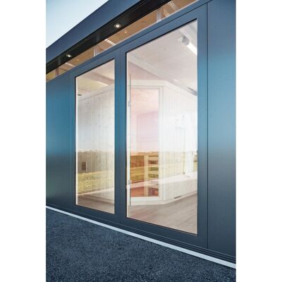 Biohort Glaselement für Nebengebäude CasaNova Dunkelgrau-Metallic Biohort Glaselement für Nebengebäude CasaNova Dunkelgrau-Metallic