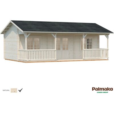 Palmako - Sandra - 7.5m x 4.8m - 44mm - Gartenhaus Palmako - Sandra - 7.5m x 4.8m - 44mm - Gartenhaus