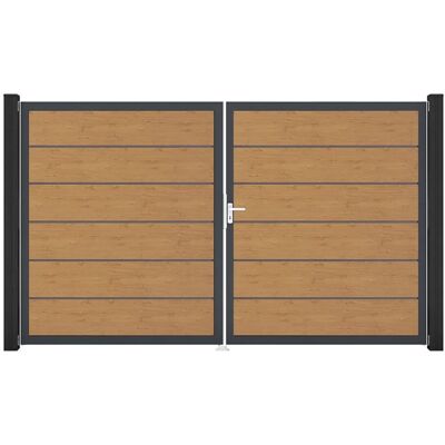 GroJa Tor 2-flg. Basicline Premium Asteiche Natur 306 cm x 180 cm DIN Rechts GroJa Tor 2-flg. Basicline Premium Asteiche Natur 306 cm x 180 cm DIN Rechts
