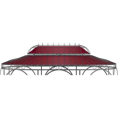 Eleo Sonnensegel Verona 440 cm x 285 cm für Pavillon Verona Weinrot Eleo Sonnensegel Verona 440 cm x 285 cm für Pavillon Verona Weinrot