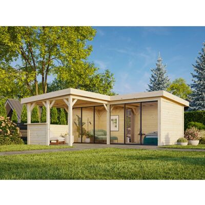 Palmako Pavillon Lenna Set 722 Slide Plus 588 x 588 cm Lackiert Weiß FSC® Palmako Pavillon Lenna Set 722 Slide Plus 588 x 588 cm Lackiert Weiß FSC®