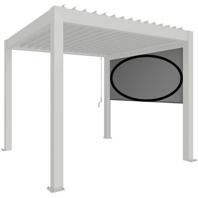 Biohort Sonnenschutzrollo Elektrisch 4 m Quarzgrau-Metallic Biohort Sonnenschutzrollo Elektrisch 4 m Quarzgrau-Metallic