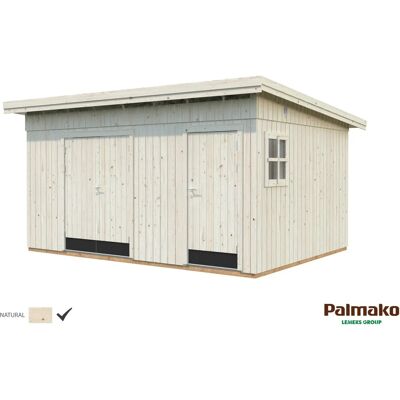 PALMAKO Kalle Holz-Gartenhaus mit Fenstern - Geräteschuppen PALMAKO Kalle Holz-Gartenhaus mit Fenstern - Geräteschuppen