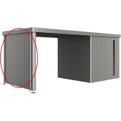 Biohort Seitenwand für Seitendach Gerätehaus Neo 2A/2B/2C/2D Quarzgrau-Metallic Biohort Seitenwand für Seitendach Gerätehaus Neo 2A/2B/2C/2D Quarzgrau-Metallic
