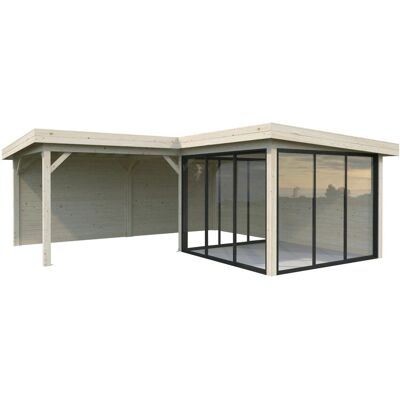PALMAKO - Lenna Set 412 Slide - 588x245x588 cm - Pavillon PALMAKO - Lenna Set 412 Slide - 588x245x588 cm - Pavillon