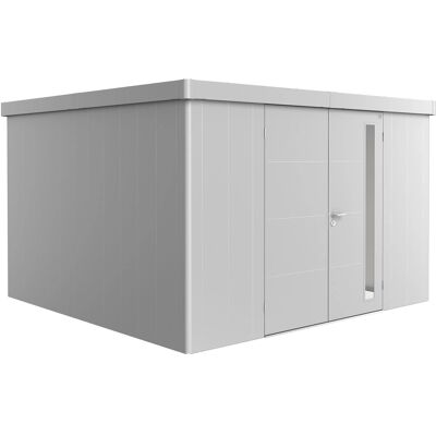 Biohort Gartenschuppen Neo 4D - Doppeltür - Silber Biohort Gartenschuppen Neo 4D - Doppeltür - Silber