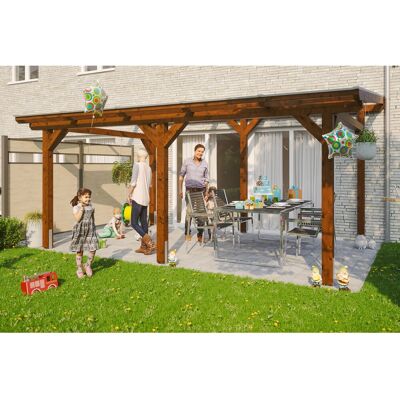Skanholz Siena Freistehendes Garten-Terrassenüberdachung Skanholz Siena Freistehendes Garten-Terrassenüberdachung
