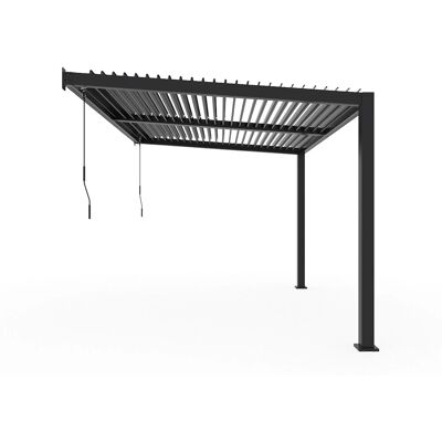 Sojag Terrassenüberdachung Hana 1013 Schwarz 305,3 cm x 399,4 cm x 270,1 cm Sojag Terrassenüberdachung Hana 1013 Schwarz 305,3 cm x 399,4 cm x 270,1 cm