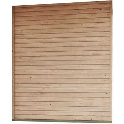 Karibu Seitenwand geschlossen für Pavillon Kvadrat 231 cm x 231 cm Natur Karibu Seitenwand geschlossen für Pavillon Kvadrat 231 cm x 231 cm Natur