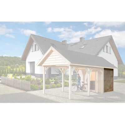 Weka Holzbau WekaLine Carport Wand - Carport Wand Weka Holzbau WekaLine Carport Wand - Carport Wand