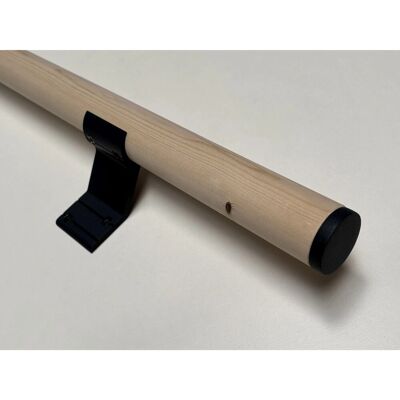 Dieda Handlauf Fichte Anthrazit 1200 mm Ø40 mm 60 Jahre Edition Dieda Handlauf Fichte Anthrazit 1200 mm Ø40 mm 60 Jahre Edition