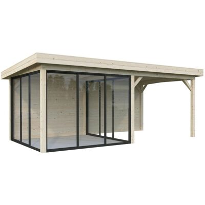 PALMAKO - Lenna Set 406 Slide - Naturbraun - Breite 588 cm - Pavilion PALMAKO - Lenna Set 406 Slide - Naturbraun - Breite 588 cm - Pavilion