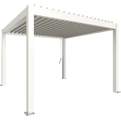 Biohort Pergola 3,5 m x 3,5 m Weiß Biohort Pergola 3,5 m x 3,5 m Weiß