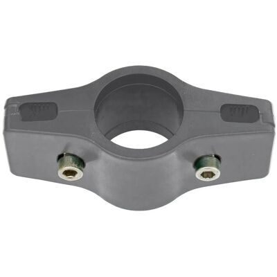 Doppelverbinder für Einstabmattenzaun Schwarz 34 mm Doppelverbinder für Einstabmattenzaun Schwarz 34 mm