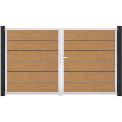GroJa Tor 2-flg. Basicline Premium Asteiche Natur EV1 306 cm x 180 cm DIN Rechts GroJa Tor 2-flg. Basicline Premium Asteiche Natur EV1 306 cm x 180 cm DIN Rechts