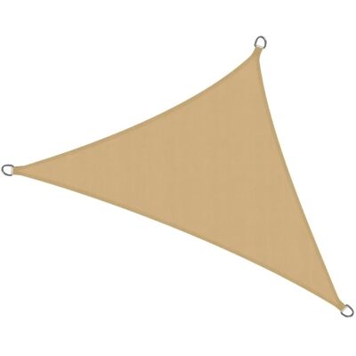 Sol Royal SolVision PS9 Sonnensegel 420x420x600cm dreieckig Sand PE Sol Royal SolVision PS9 Sonnensegel 420x420x600cm dreieckig Sand PE
