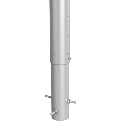 Biohort Steher für Sichtschutz zum Einbetonieren 90 cm hvst. Silber-Metallic Biohort Steher für Sichtschutz zum Einbetonieren 90 cm hvst. Silber-Metallic
