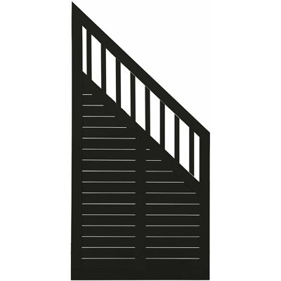 Plus Holz Sichtschutzzaun Nostalgi Nadelholz Schwarz 90 cm x 180 /95 cm Plus Holz Sichtschutzzaun Nostalgi Nadelholz Schwarz 90 cm x 180 /95 cm