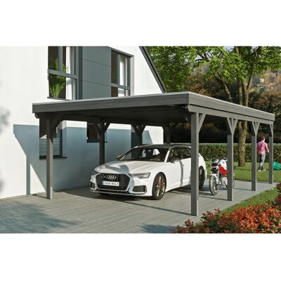 SKANHOLZ - Grunewald - 427x796 cm - 251 cm - Carport SKANHOLZ - Grunewald - 427x796 cm - 251 cm - Carport