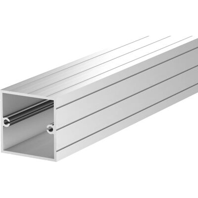 Pfosten Ecofix aus Aluminium 60 mm x 60 mm x 2000 mm Pfosten Ecofix aus Aluminium 60 mm x 60 mm x 2000 mm