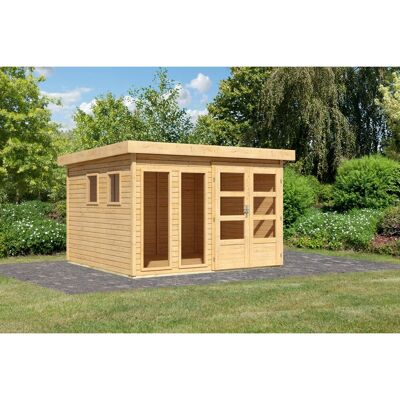 Karibu Gartenhaus Maradi 6 Naturbelassen 216 x 298 x 302 cm Karibu Gartenhaus Maradi 6 Naturbelassen 216 x 298 x 302 cm