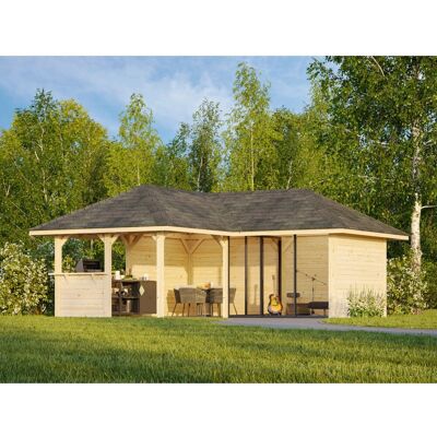 Palmako Pavillon Bianca Set 209 Slide 588 x 588 cm Lackiert Weiß FSC® Palmako Pavillon Bianca Set 209 Slide 588 x 588 cm Lackiert Weiß FSC®