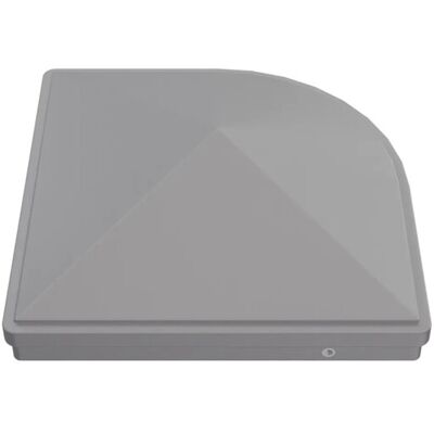 GroJa Pfostenkappe Premium für variable Pfosten 7 cm x 7 cm Silbergrau GroJa Pfostenkappe Premium für variable Pfosten 7 cm x 7 cm Silbergrau