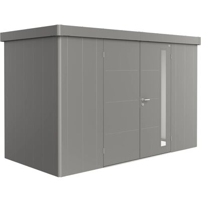 Biohort Gerätehaus Neo 1D Doppeltüre Quarzgrau-Metallic Biohort Gerätehaus Neo 1D Doppeltüre Quarzgrau-Metallic