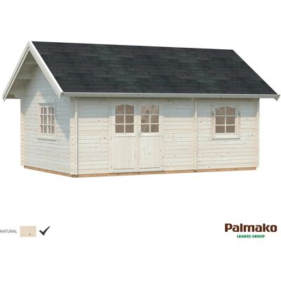 Palmako Gartenhaus Sandra - 29,9 m² - Nordische Fichte - Satteldach - Gartenhaus Palmako Gartenhaus Sandra - 29,9 m² - Nordische Fichte - Satteldach - Gartenhaus