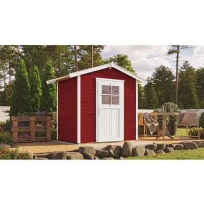 OBI Outdoor Living Holz-Gartenhaus Monza Satteldach Lasiert 205 cm x 174 cm OBI Outdoor Living Holz-Gartenhaus Monza Satteldach Lasiert 205 cm x 174 cm