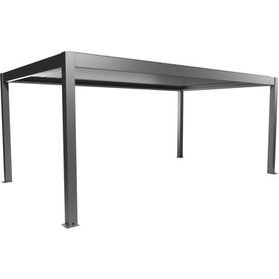 Biohort Pergola 6 m x 3,5 m Quarzgrau-Metallic Biohort Pergola 6 m x 3,5 m Quarzgrau-Metallic