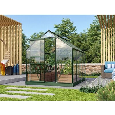 VITAVIA Venus 5000 Gewächshaus - Smaragdgrün - 5 m² VITAVIA Venus 5000 Gewächshaus - Smaragdgrün - 5 m²