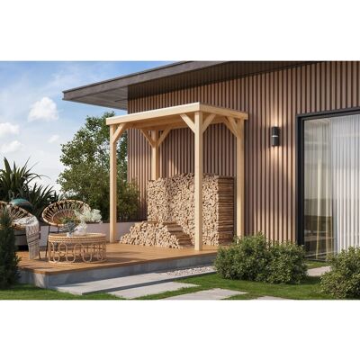Karibu Pavillon Cannes S naturbelassen 231 cm x 124 cm Karibu Pavillon Cannes S naturbelassen 231 cm x 124 cm