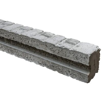 Beckers Betonzaun Betonzaun-Anfangspfosten Klassik-Stein 245 cm Beckers Betonzaun Betonzaun-Anfangspfosten Klassik-Stein 245 cm