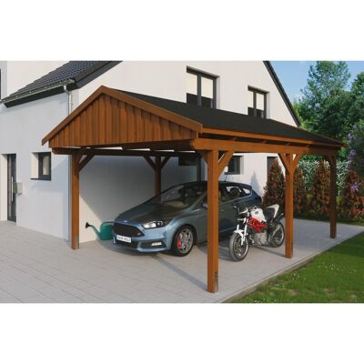 SKANHOLZ - Fichtelberg - Schiefergrau - 423 cm - Carport SKANHOLZ - Fichtelberg - Schiefergrau - 423 cm - Carport