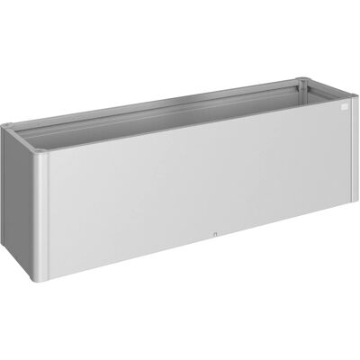 Biohort Belvedere Hochbeet - Stahl, Silber, 201x61x53 cm Biohort Belvedere Hochbeet - Stahl, Silber, 201x61x53 cm