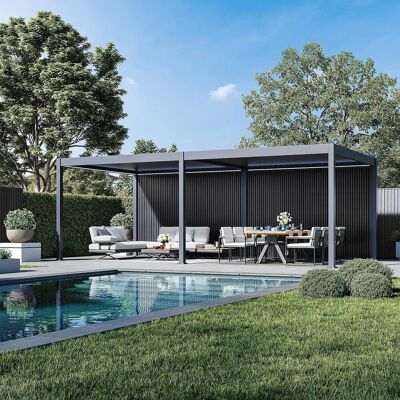 Weide Sichtschutzwand Anthrazit – Pergola Seitenwand Aus Wpc Lamellen & Windschutzanthrazit 3.6 M Weide Sichtschutzwand Anthrazit – Pergola Seitenwand Aus Wpc Lamellen & Windschutzanthrazit 3.6 M
