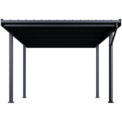 Weide Metta Stahl-Carport 3,2 X 5,5 M Mit Pultdach In Anthrazitanthrazit 3.2 X 5.5 Meter Weide Metta Stahl-Carport 3,2 X 5,5 M Mit Pultdach In Anthrazitanthrazit 3.2 X 5.5 Meter