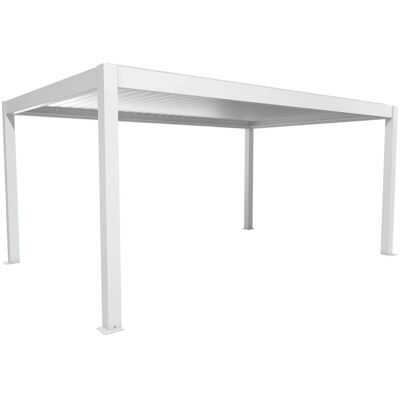 Biohort Pergola 5,5 m x 3,5 m Weiß/Silber-Metallic Biohort Pergola 5,5 m x 3,5 m Weiß/Silber-Metallic