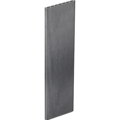 GroJa Stecksystem Einzelprofil Solid Grande 180 cm x 24 cm x 1,9 cm Steingrau GroJa Stecksystem Einzelprofil Solid Grande 180 cm x 24 cm x 1,9 cm Steingrau