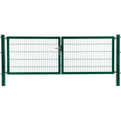 FLORAWORLD - Doppeltor Premium - Grün - Garden gate FLORAWORLD - Doppeltor Premium - Grün - Garden gate