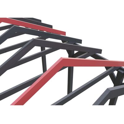 Skan Holz Schneelasterhöhung auf 3,25kN/m² 380 cm x 750 cm für Carport Schieferg Skan Holz Schneelasterhöhung auf 3,25kN/m² 380 cm x 750 cm für Carport Schieferg