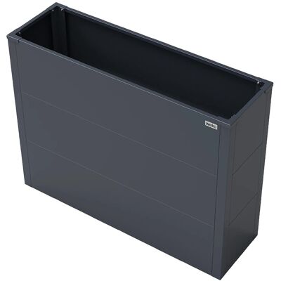 weka Metall-Hochbeet Gary S, 100 x 30 x 77 cm, Metall, Anthrazit weka Metall-Hochbeet Gary S, 100 x 30 x 77 cm, Metall, Anthrazit