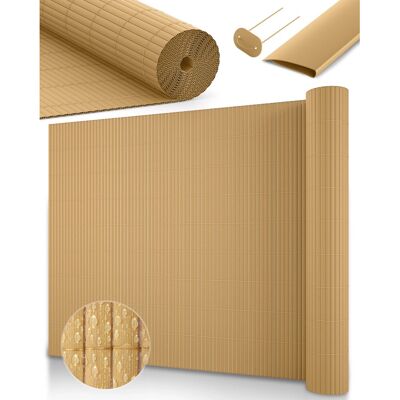 Sol Royal PVC Sichtschutz für Balkon Zaun SolVisionP12 100x500cm Bambus Sol Royal PVC Sichtschutz für Balkon Zaun SolVisionP12 100x500cm Bambus