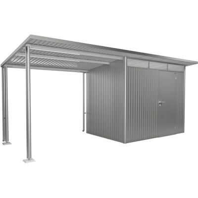 Biohort Seitendach Gr. L für Gerätehaus AvantGarde A2/A6 Silber-Metallic Biohort Seitendach Gr. L für Gerätehaus AvantGarde A2/A6 Silber-Metallic