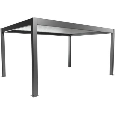 Biohort Pergola 5 m x 3,5 m Quarzgrau-Metallic/Silber-Metallic Biohort Pergola 5 m x 3,5 m Quarzgrau-Metallic/Silber-Metallic