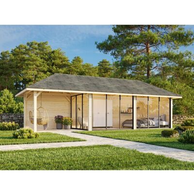 Palmako Pavillon Bianca Set 217 Slide 876 x 300 cm Lackiert Weiß FSC® Palmako Pavillon Bianca Set 217 Slide 876 x 300 cm Lackiert Weiß FSC®